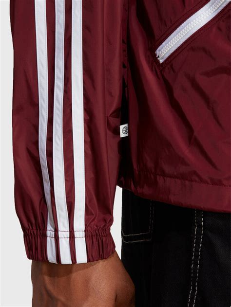 adidas windbreaker herren rot|adidas windbreaker jacket.